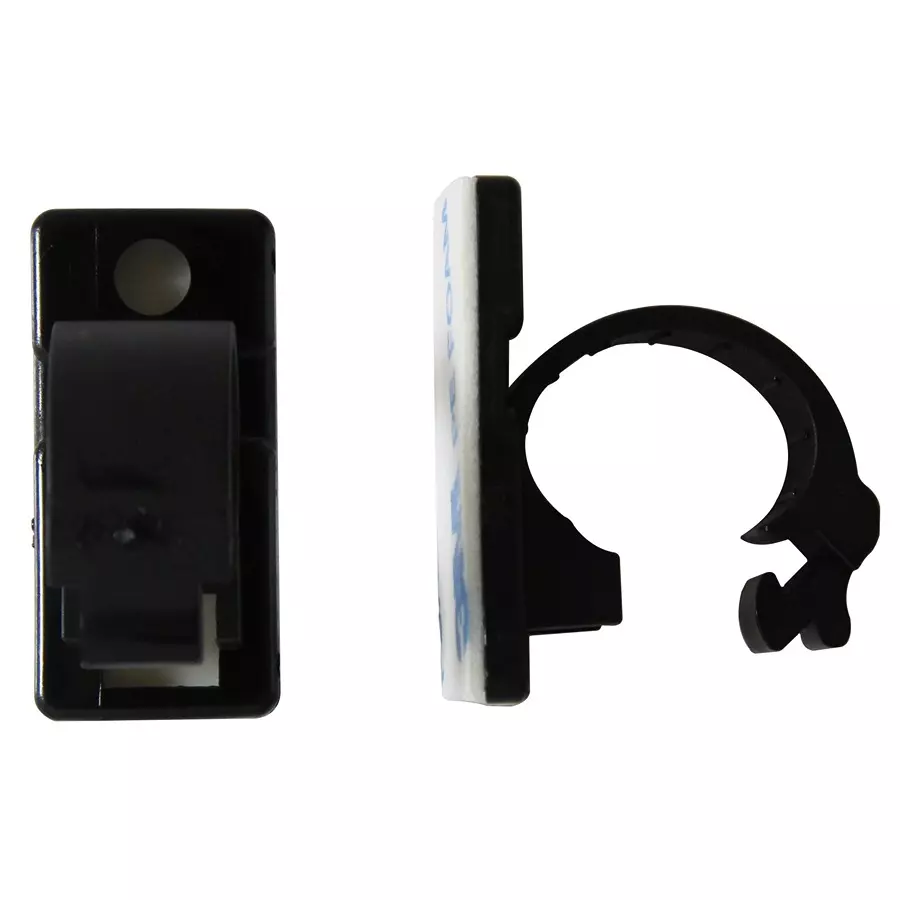 MULTICOMP PRO Cable Clamps / Cable Clips CABLE CLIP, BLACK, 12MM, PK100, MP003241 (Pack of 100)