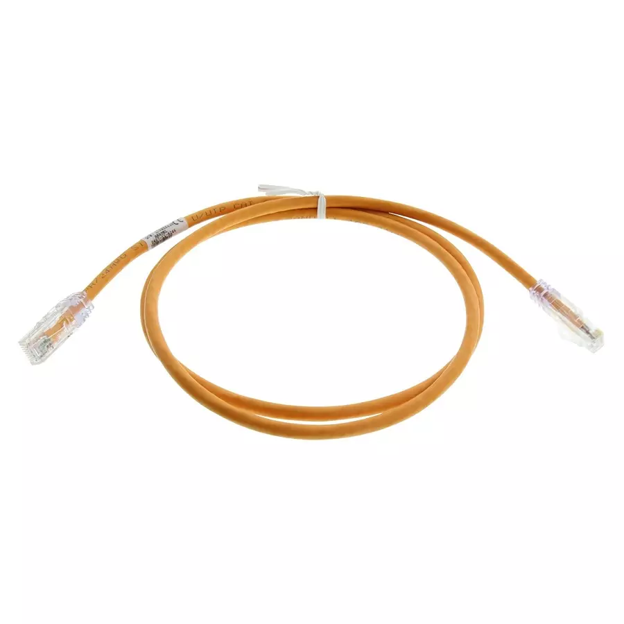 PANDUIT Ethernet Cables PATCH CORD, RJ45 PLUG-PLUG, CAT6, 40FT, UTPSP4ORY