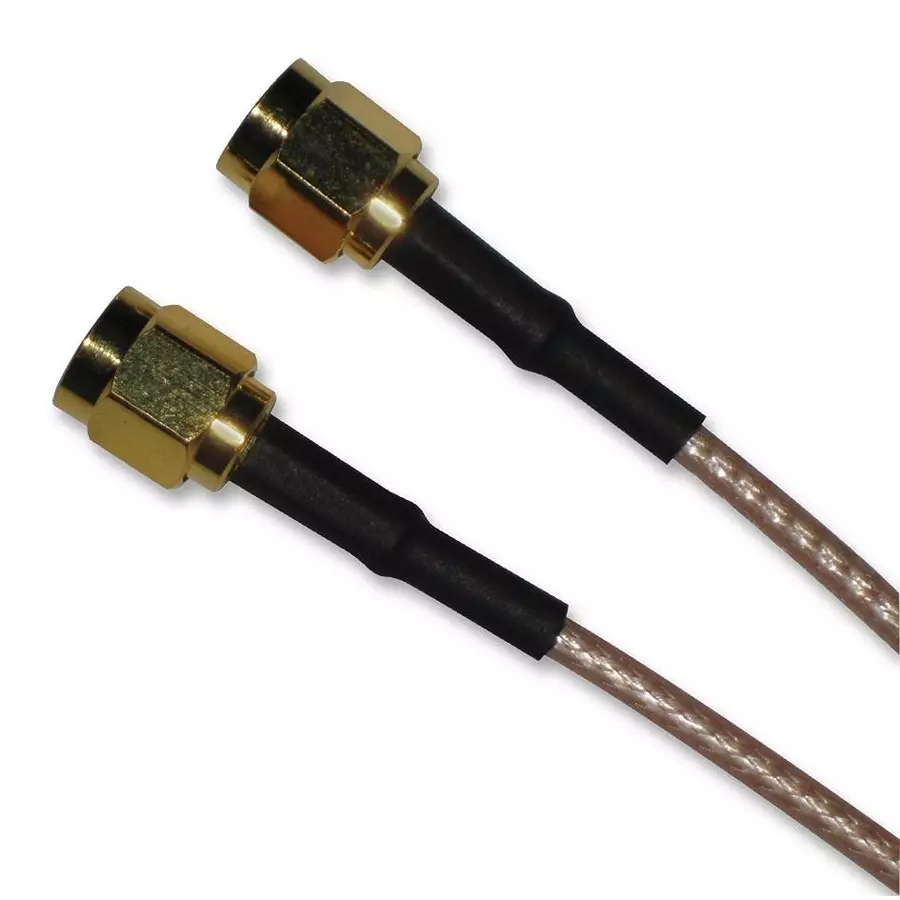 AMPHENOL RF RF Coaxial Cable Assemblies COAXIAL CABLE, RG316/U, SMA PLUG, 1M, 135101-03-M1.00