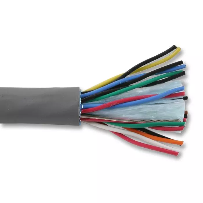 ALPHA WIRE Multipair Cable CABLE, 24AWG, SCRN, 10PAIR, 30.5M, 5480C SL005