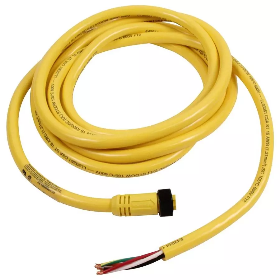 MOLEX Sensor Cable Assemblies CORD, 7/8-16 SOC CONTACTS 5 POSITION STRAIGHT PLUG 1300061171