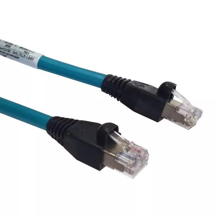 MOLEX Ethernet Cables PATCH CORD, RJ45 PLUG-PLUG, 0.5M, TEAL 120108-0009