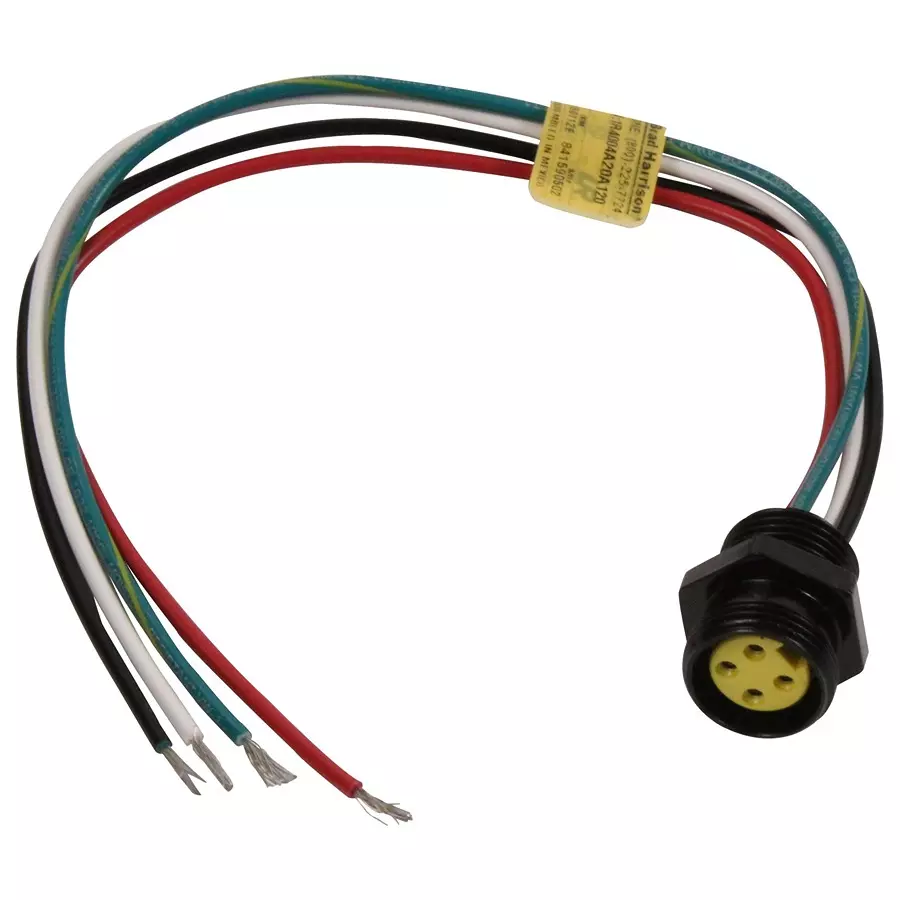 MOLEX Sensor Cable Assemblies CABLE ASSY, 4P PLUG-FREE END, 19.7" 130013-0376