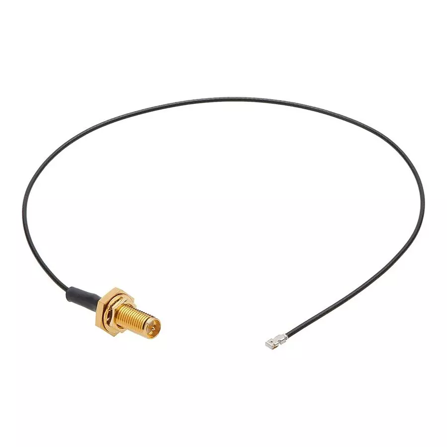 MOLEX RF Coaxial Cable Assemblies CBL ASSY, SMA RP JACK-R/A MHF4 PLUG, 1 73230-6270..