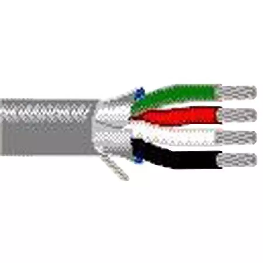 BELDEN SHIELDED MULTICONDUCTOR CABLE, 4 CONDUCTOR, 24AWG, 500FT, 300V, 9534 060500 (Pack of 500)