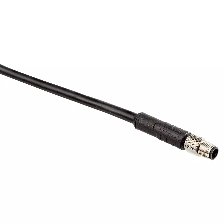 AMPHENOL LTW SENSOR CORD, 4P M5 PLUG-FREE END, 1M, M5-04BMMM-SL7F01.