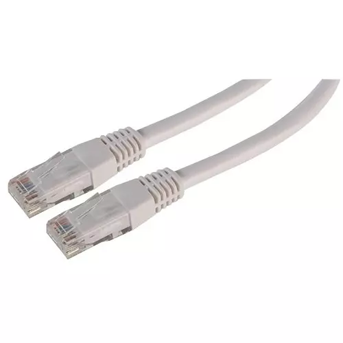 PRO SIGNAL PATCH CORD, RJ45 PLUG, CAT6, 5M, WHITE, PSG90968