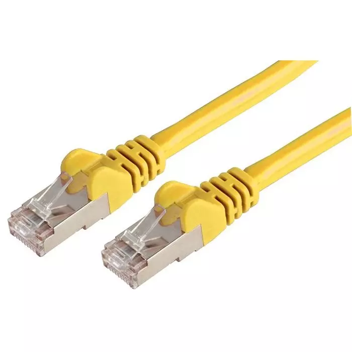 PRO SIGNAL PATCH CORD, RJ45 PLUG, CAT6A, 15M, YEL, PSG91126