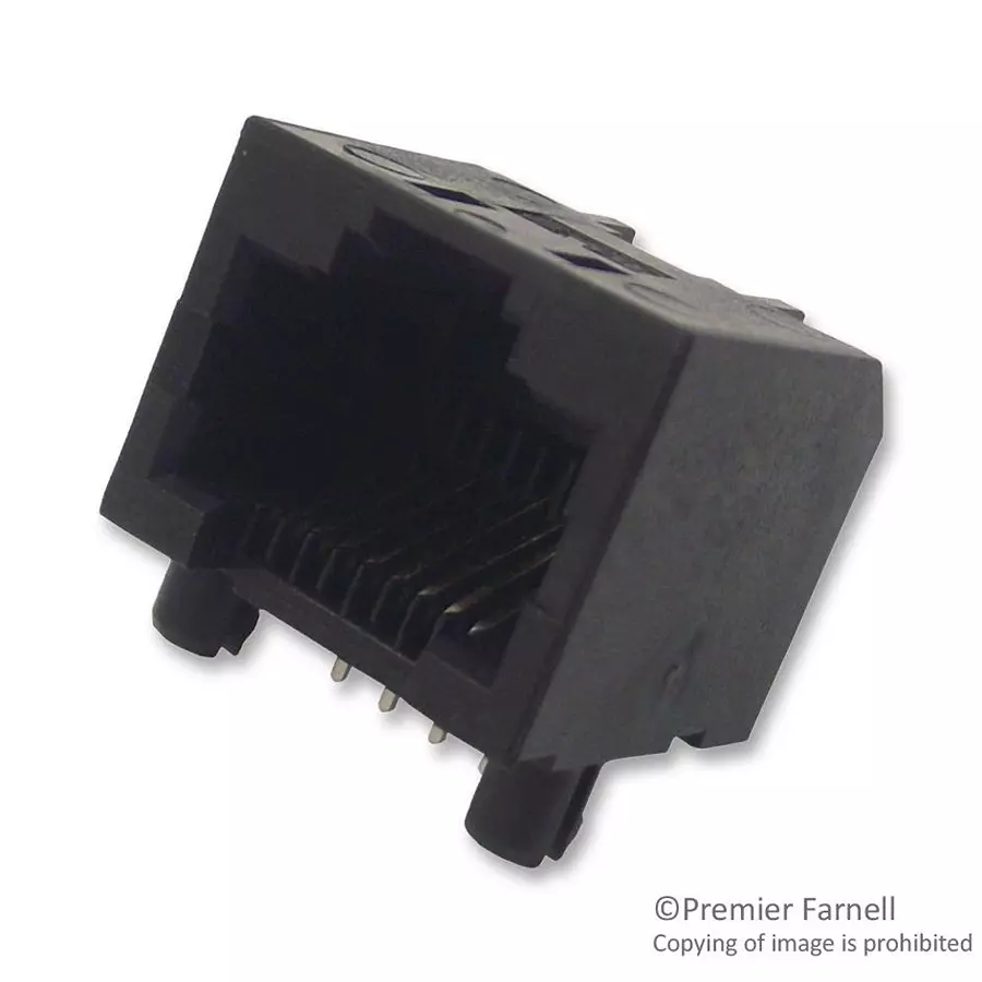 AMPHENOL COMMUNICATIONS SOLUTIONS JACK, RJ45, 1PORT, RJHSE-5080