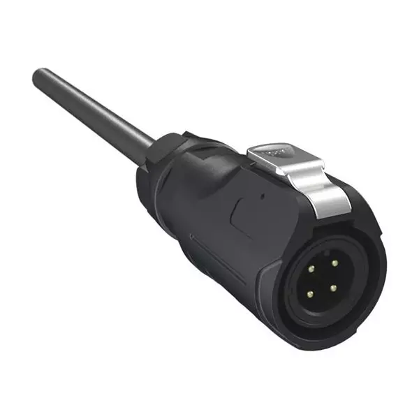 AMPHENOL COMMUNICATIONS SOLUTIONS CABLE ASSY, 4P CIR PLUG-FREE END, 1M, MRDAP04CAPA00