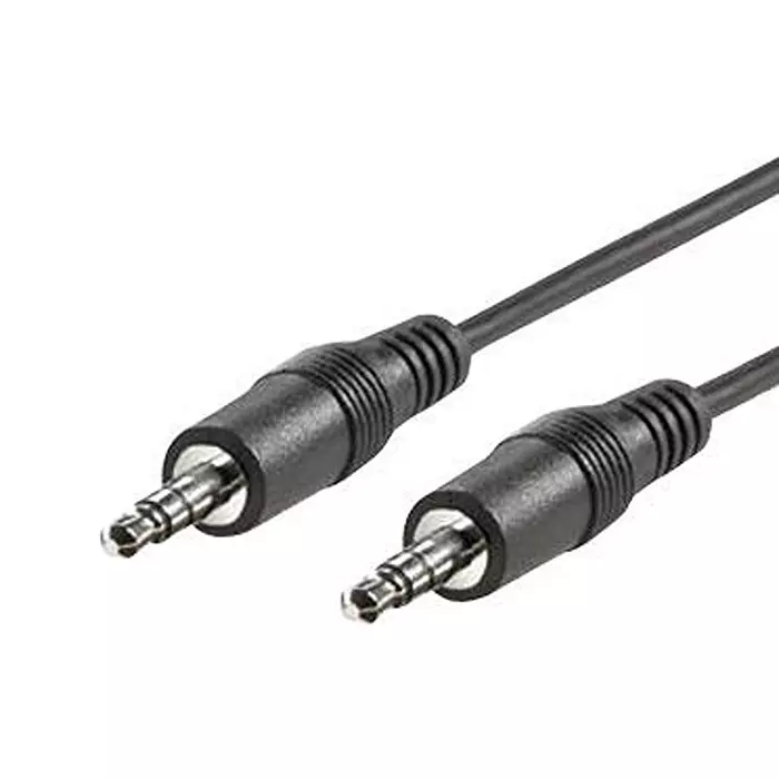 ROLINE AUDIO CABLE, 3.5MM STEREO PLUG, 3M, BLK, 11.09.4503