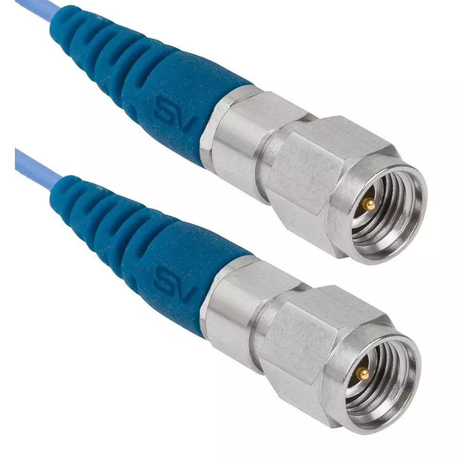 AMPHENOL SV MICROWAVE CABLE ASSY, 2.92MM PLUG-PLUG, 12", 7015-1085