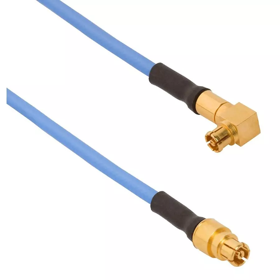 AMPHENOL SV MICROWAVE CABLE ASSY, SMPM JACK-SMA PLUG, 6", 7032-9732