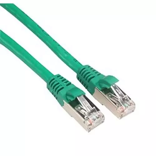 AMPHENOL CABLES ON DEMAND PATCH CABLE, RJ45 PLUG, 10 , GREEN, MP-6ARJ45SNNG-010