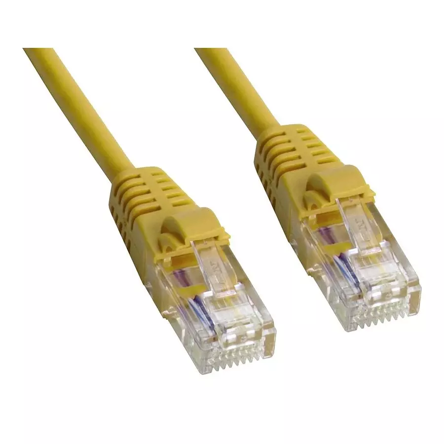 AMPHENOL CABLES ON DEMAND ENET CABLE, CAT5E, RJ45 PLUG-PLUG, 15FT, MP-5XRJ45UNNY-015