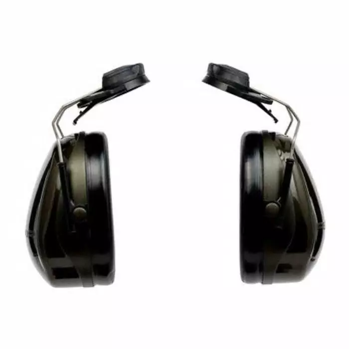3M Optime II Ear Shells with Helmet Attachment 31dB Black White, H520P3H-410-GQ