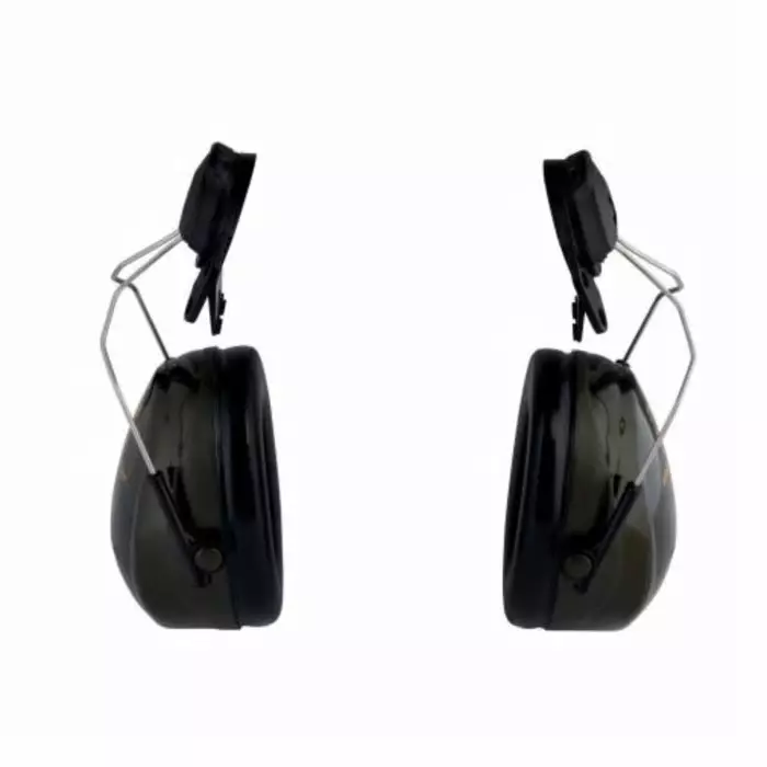 3M Optime II Ear Shells with Helmet Attachment 31dB Black White, H520P3H-410-GQ