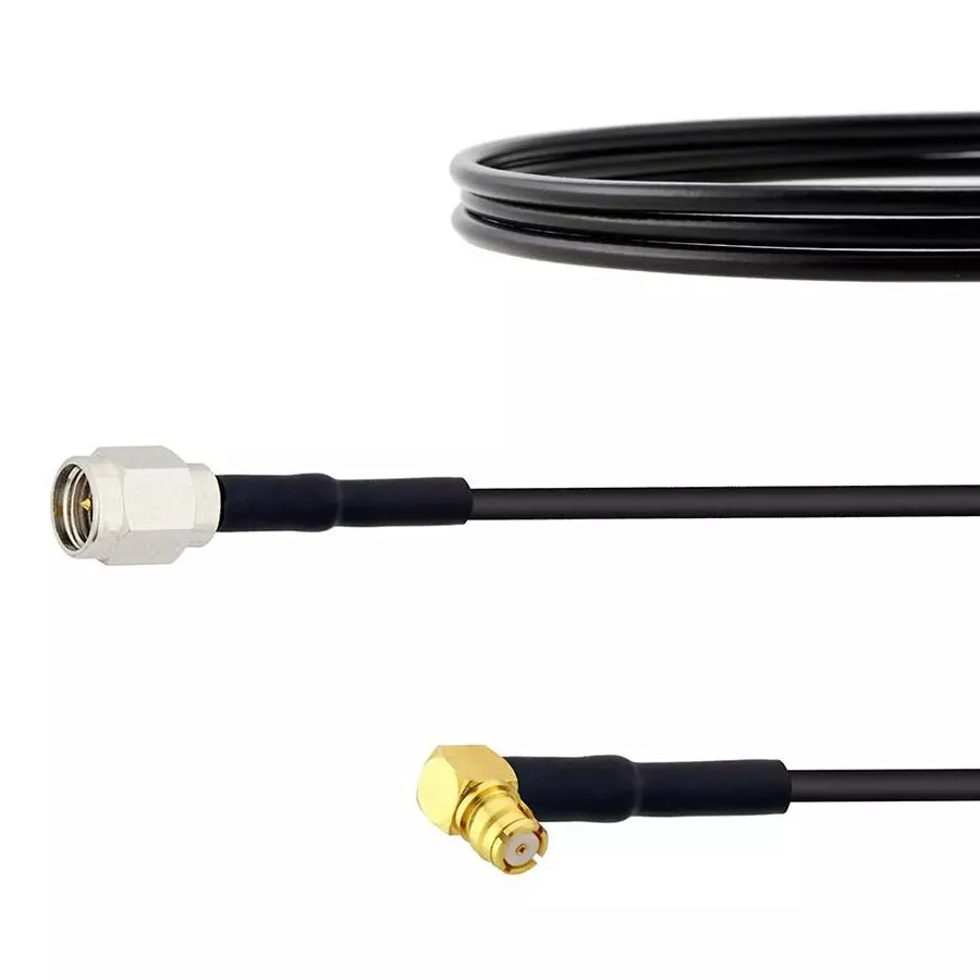 FAIRVIEW MICROWAVE Cable Assembly, SMA PLUG-R/A SMP JACK, 24", FMC00232-24