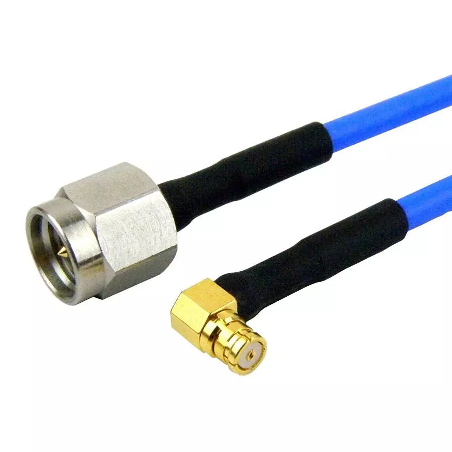 FAIRVIEW MICROWAVE Cable Assembly, SMA PLUG-R/A SMP JACK, 24", FMC0221085-24