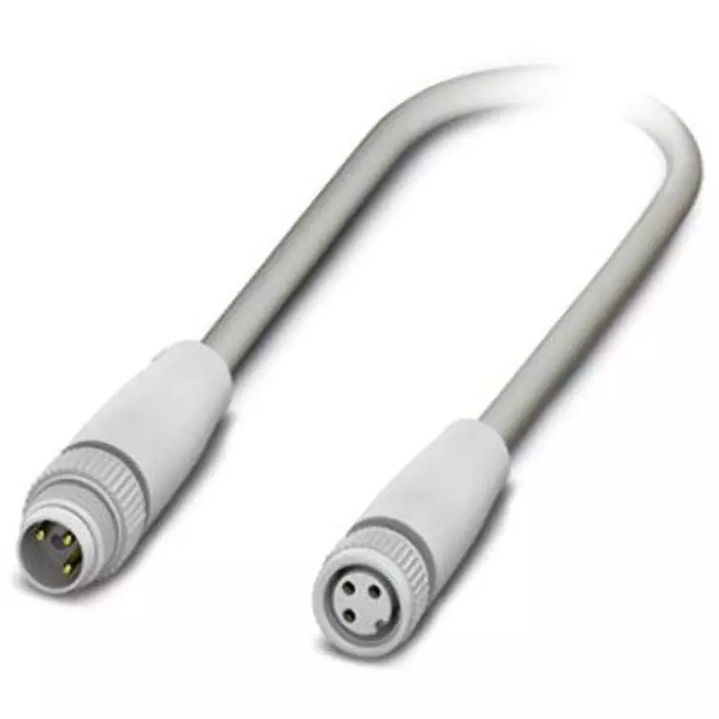 Phoenix Contact Cables & Connector 3 Pole M83 pin-M83 pin Connector, 1406493