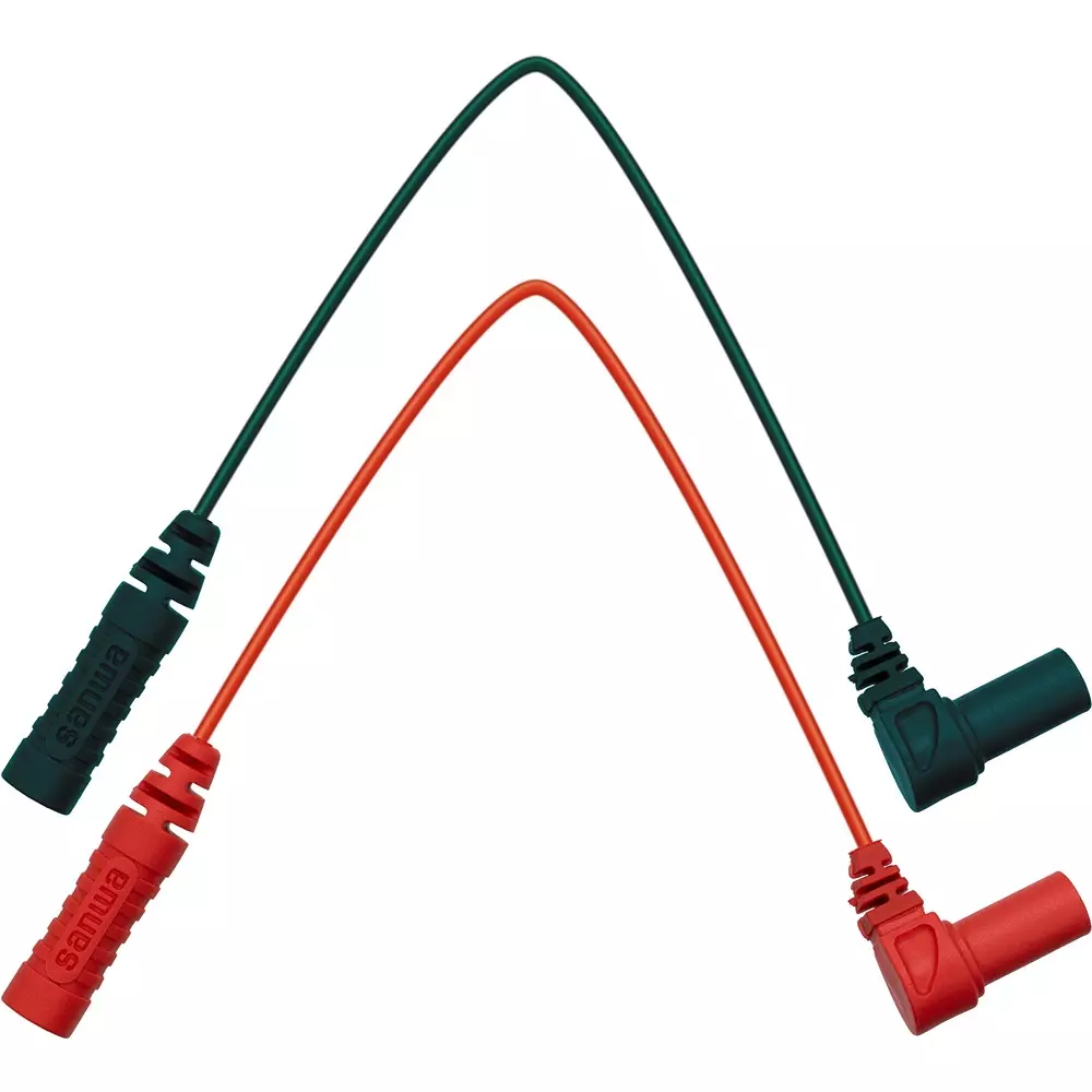 Sanwa Connection Cable 165 mm Overall Length Red and black, 1 set Content, ALE101