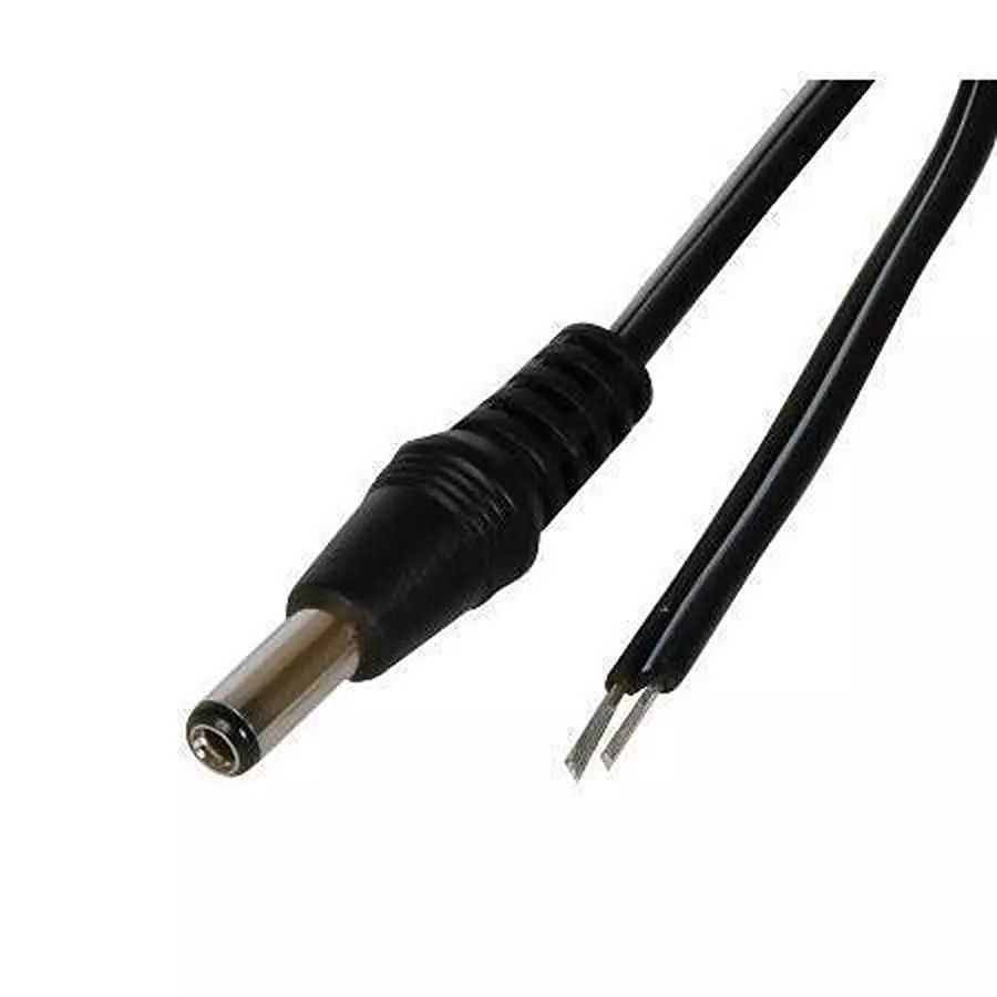 MULTICOMP PRO Power Cords / Electrical Power Cables 6 Ft DC Power Cord Straight 2.5x5.5 18AWG, 27-5991