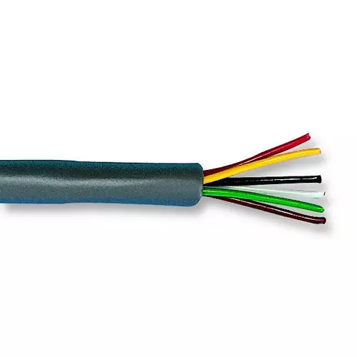 ALPHA WIRE Multicore Cable CABLE, 22AWG, 6 CORE, SLATE, 304.8M, 1176C SL001