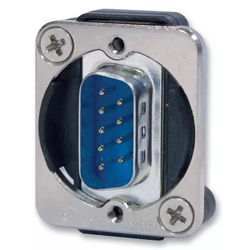SWITCHCRAFT/CONXALL Adapter, D-Sub, 9Pos, Plug-Rcpt, EHDB9MFB