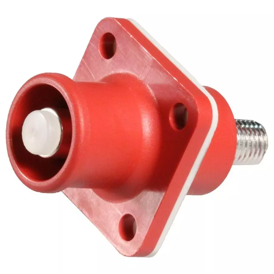 AMPHENOL INDUSTRIAL POWER ENTRY, RECEPTACLE, 200A, 1KV, RED, SLPRBTPSR