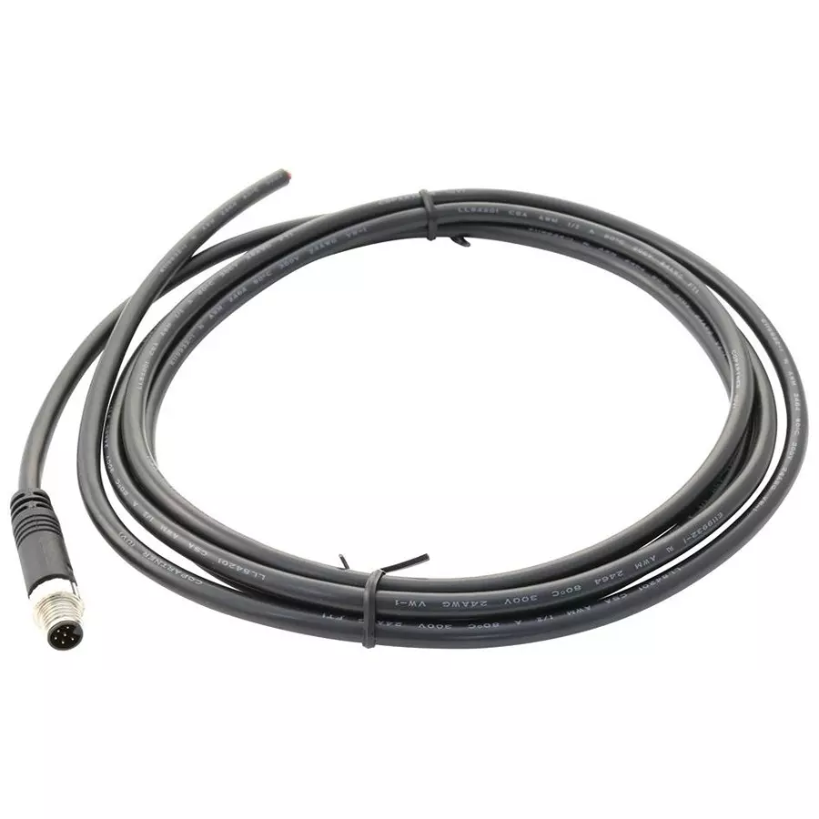 AMPHENOL LTW SENSOR CORD, 3P, M8 PLUG-FREE END, 2M, 8-03AMMM-SL7A02