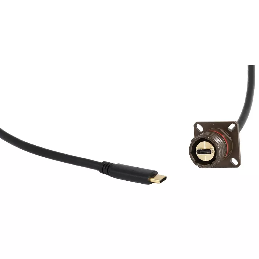 AMPHENOL PCD USB CABLE, 3.2 C PLUG-C RCPT, 11.8", USB3CFTV2G030