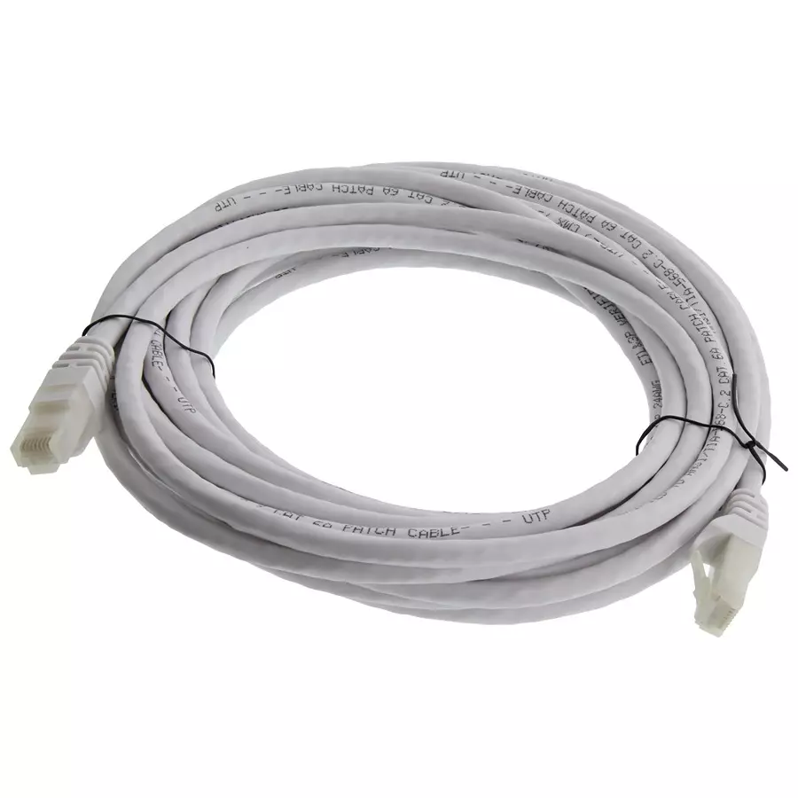 EATON TRIPP LITE ENET CABLE, RJ45 PLUG-PLUG, 20FT, WHITE, N261AB-020-WH