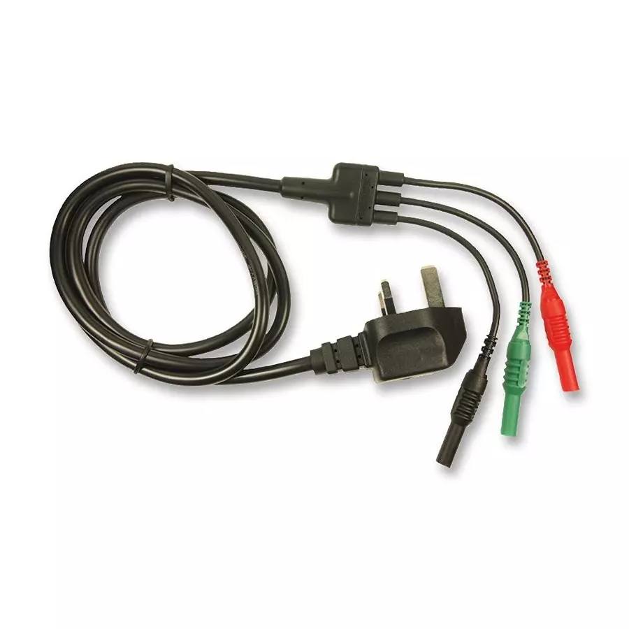 CLIFF ELECTRONIC COMPONENTS POWER CORD, UK MAINS PLUG-3X4MM PLUG, CIH29940