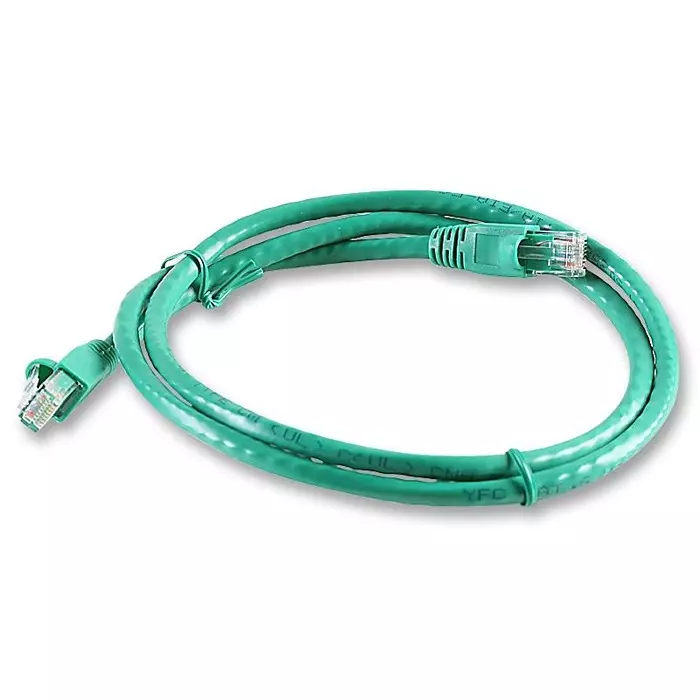 VIDEK PATCH LEAD, CAT6, GREEN, 1M, 2996-1G