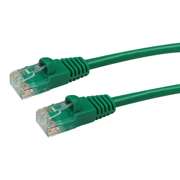 VIDEK PATCH LEAD, CAT5E, GREEN, 1.25M, 2965-1.25G