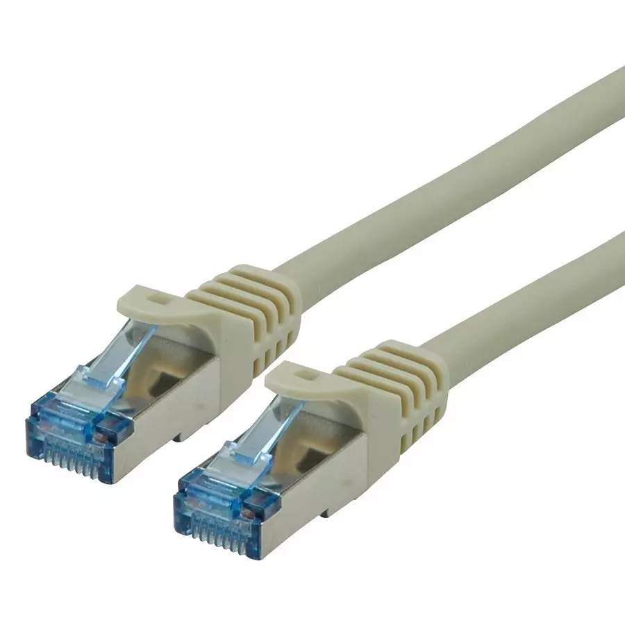 ROLINE PATCH CORD, RJ45 PLUG-PLUG, 5M, GREY, 21.15.2805
