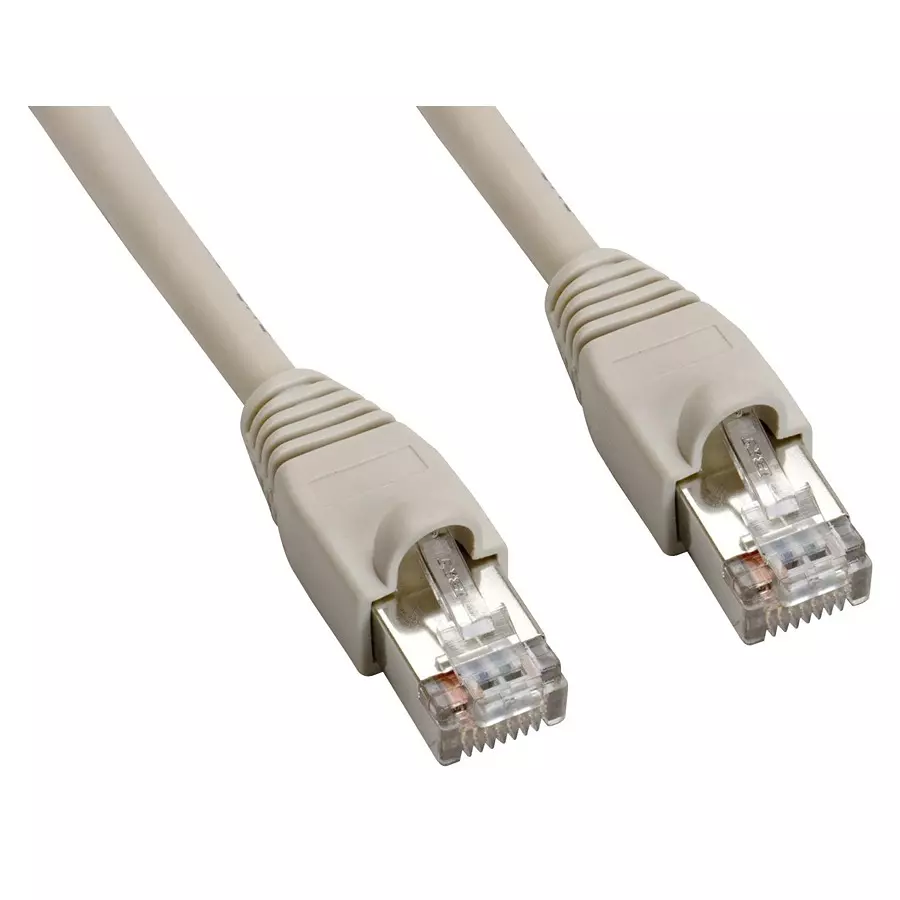 AMPHENOL CABLES ON DEMAND PATCH CABLE, RJ45 PLUG, 2 , BEIGE, MP-54RJ45SNNE-002