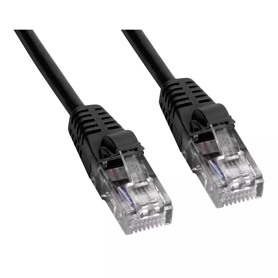 AMPHENOL CABLES ON DEMAND ENET CABLE, CAT5E, RJ45 PLUG-PLUG, 15FT, MP-5XRJ45UNNK-015