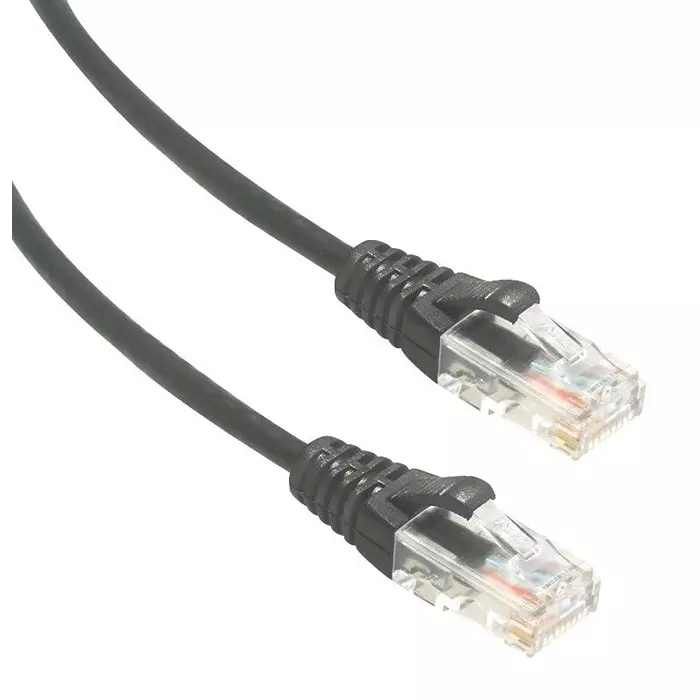 AMPHENOL CABLES ON DEMAND ENET CABLE, CAT6, RJ45 PLUG-PLUG, 1FT, MP-64RJ4528GK-001
