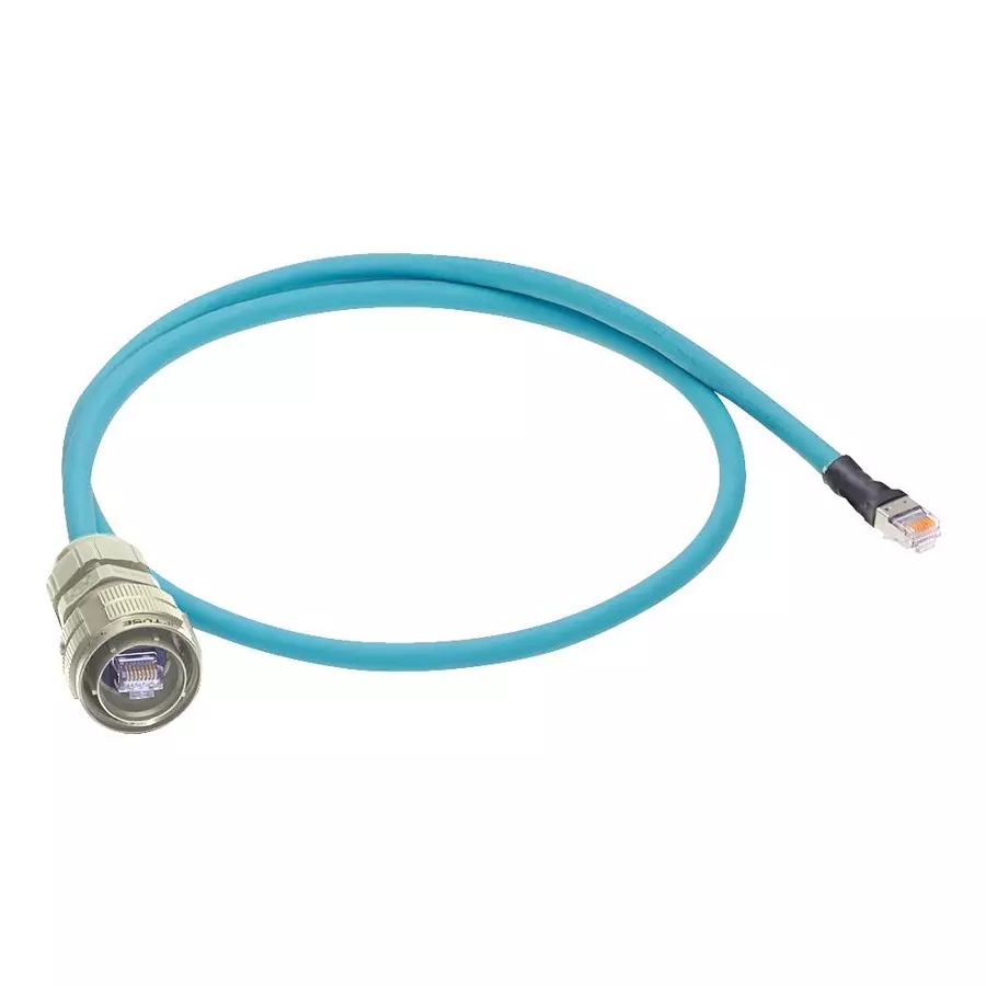 CINCH CONNECTIVITY SOLUTIONS Ethernet Cable, Rj45 Plug, Cat5E, 300Mm, C-RJFTV5E1706MG03