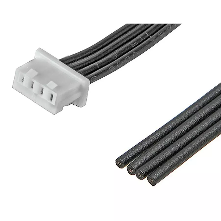 MOLEX CABLE ASSY, 4POS RCPT-FREE END, 75MM, 218112-0400.