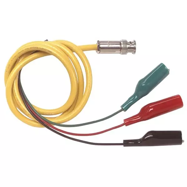 POMONA Triaxial Cable, 36In, 20Awg, Yellow, 4725