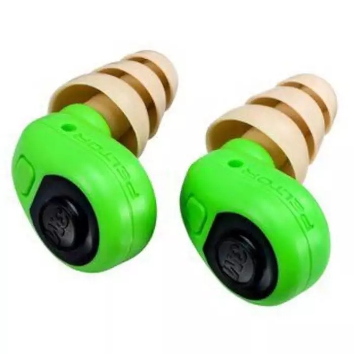 3M PELTOR Wireless Listen Only Electronic Ear Plugs with Ear Plug 32dB Green, EEP-100EU