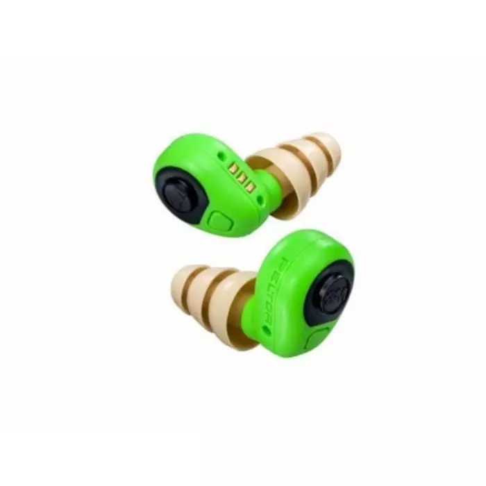 3M PELTOR Wireless Listen Only Electronic Ear Plugs with Ear Plug 32dB Green, EEP-100EU