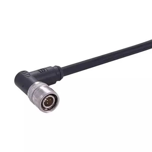 HARTING Cable Assembly, 3P R/A M12 PLUG-FREE END/16.4, 21402200332050