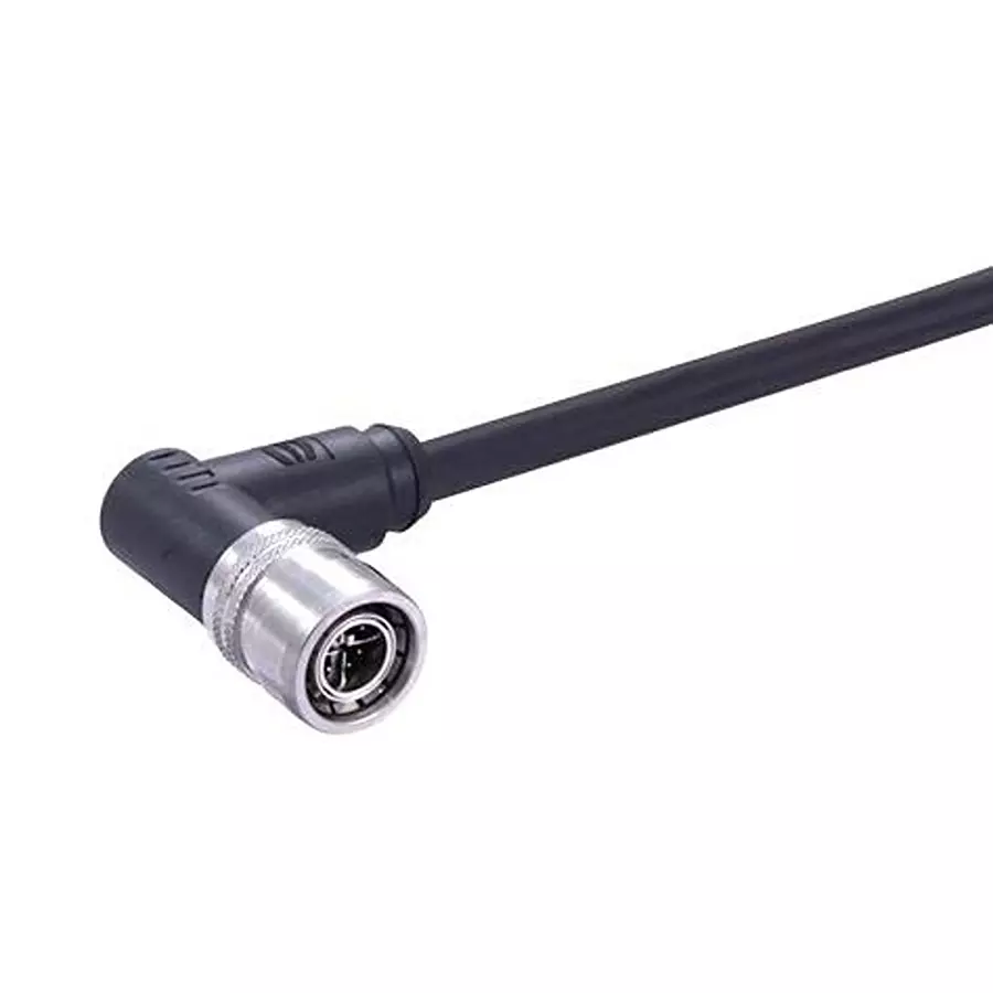 HARTING Cable Assembly, 8P R/A M12 PLUG-FREE END/16.4, 21406200888050