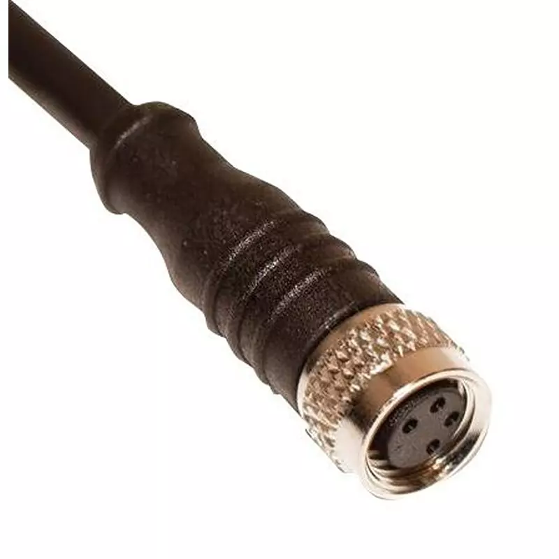 MUELLER ELECTRIC Cable Assembly, 4P M8 Rcpt-Free End, 19.7, C84C02M006