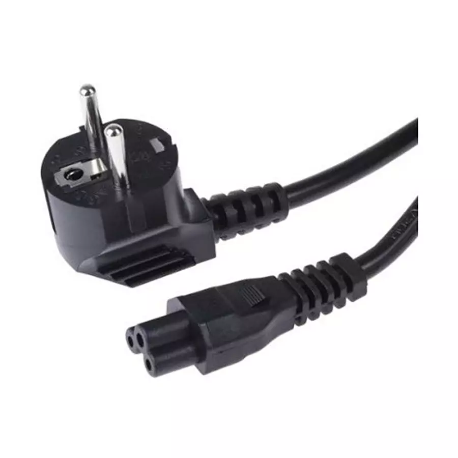 RS PRO Power Cord 2.5 Amp 250 V Black Sheath 2 m, 2848178