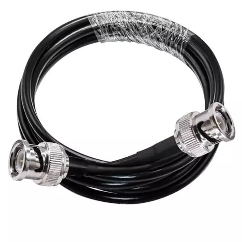 NBR BNC Male to BNC Male RG58 RF Coaxial Jumper Extension Cable 7 m for Security Cameras, CCTV, Audio, Video