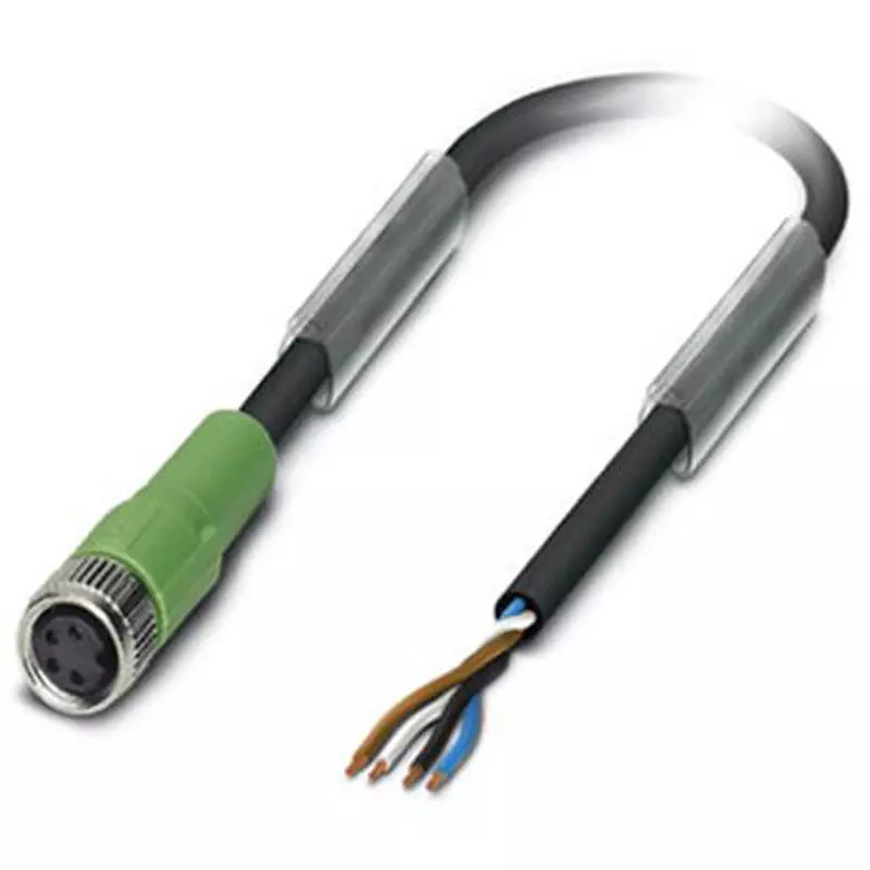 Phoenix Contact Cables & Connector 4 Pole M84 pin Connector, 1543582